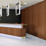 linear collection in office reception room - LL2