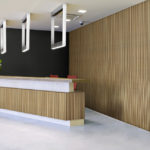 linear collection in office reception room - LL6