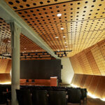 Syracuse University with Plyboo Edge Grain Ceiling Panels